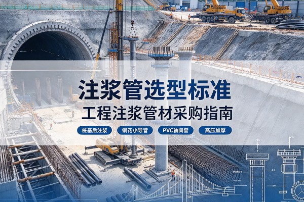 张湾注浆管选型标准