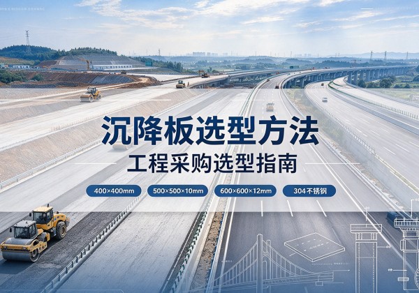 张湾沉降板选择方法